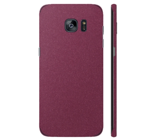 Ochranná fólie 3mk Ferya pro Samsung Galaxy S7 Edge, vínově červená matná