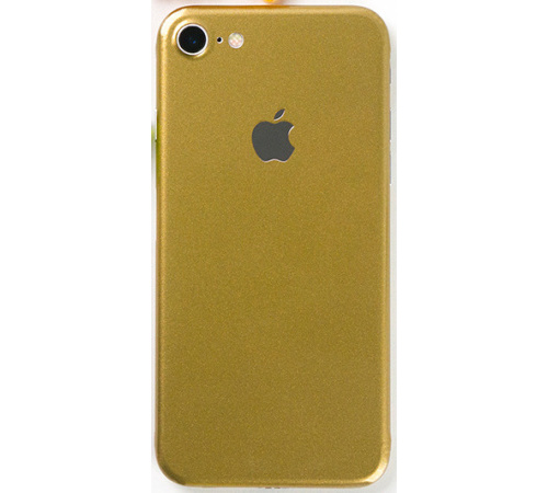 Ochranná fólie 3mk Ferya pro Apple iPhone 8, zlatá lesklá