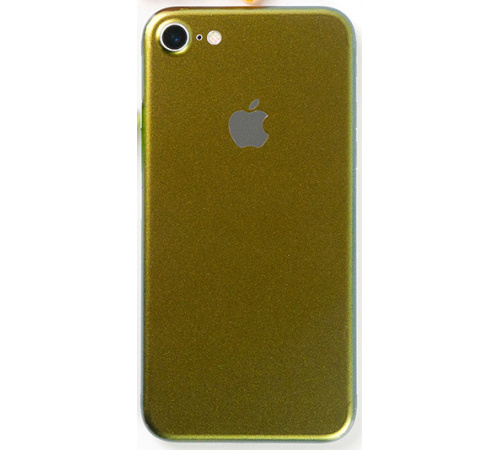 Ochranná fólie 3mk Ferya pro Apple iPhone 8, zlatý chameleon