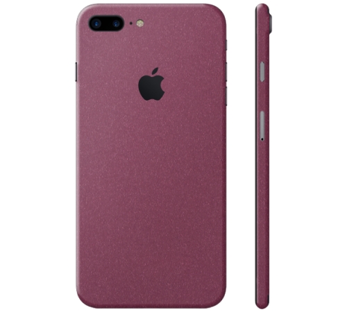 Ochranná fólie 3mk Ferya pro Apple iPhone 7 Plus, vínově červená matná