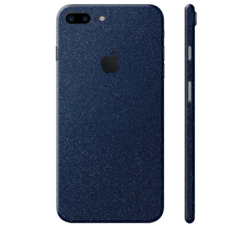 Levně Ochranná fólie 3mk Ferya pro Apple iPhone 7 Plus, tmavě modrá lesklá