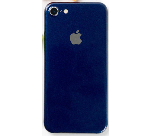 Ochranná fólie 3mk Ferya pro Apple iPhone 7/8/SE2020, tmavě modrá lesklá