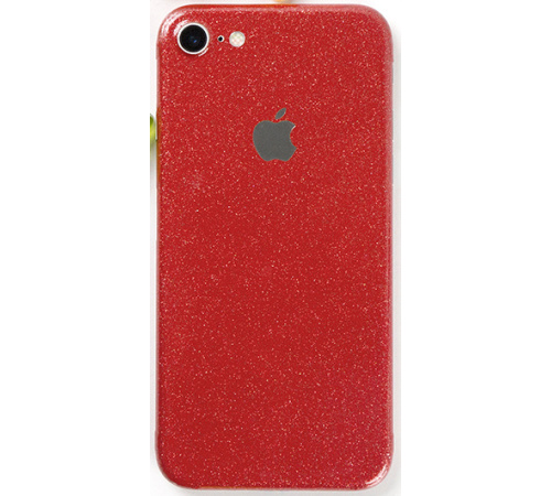 Ochranná fólie 3mk Ferya pro Apple iPhone 6S, červená třpytivá