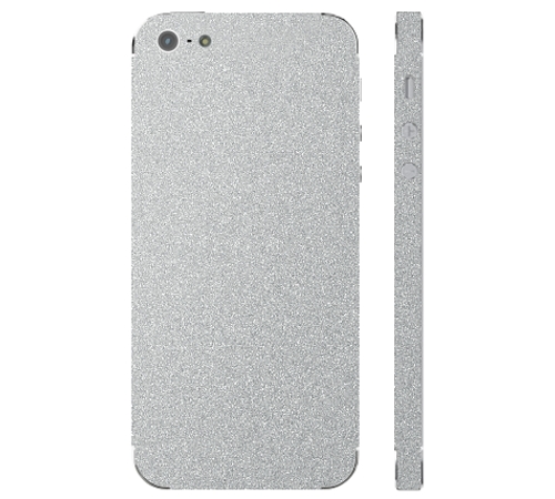 Ochranná fólie 3mk Ferya pro Apple iPhone 5S, stříbrná matná
