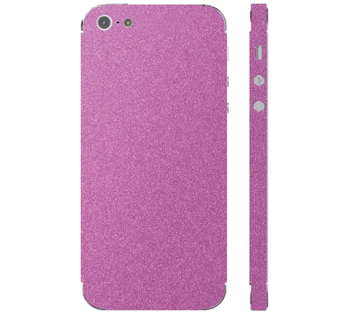 Ochranná fólie 3mk Ferya pro Apple iPhone 5S, růžová matná
