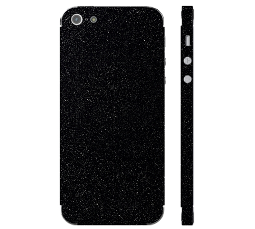 Ochranná fólie 3mk Ferya pro Apple iPhone 5S, černá lesklá