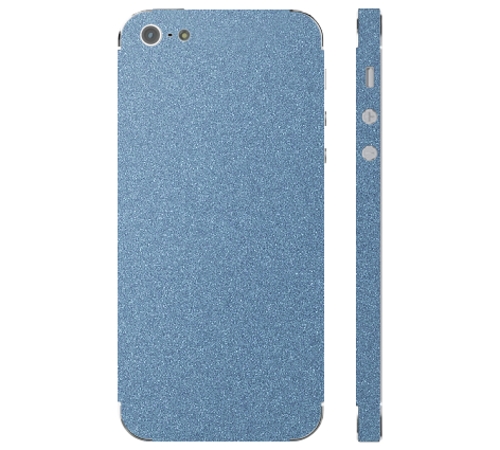 Ochranná fólie 3mk Ferya pro Apple iPhone 5S, ledově modrá matná