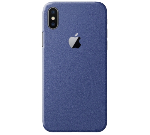 Ochranná fólie 3mk Ferya pro Apple iPhone X, půlnoční modrá matná