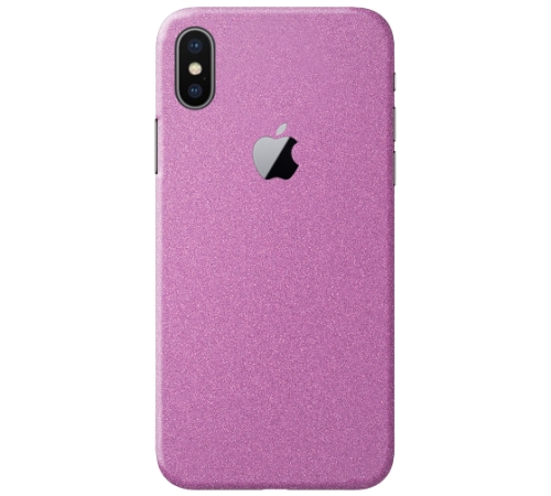 Ochranná fólie 3mk Ferya pro Apple iPhone X, růžová matná
