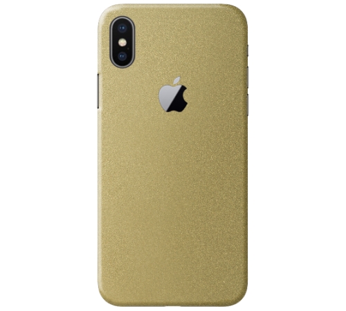 Ochranná fólie 3mk Ferya pro Apple iPhone X, zlatá lesklá