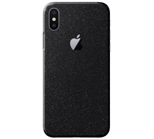Ochranná fólie 3mk Ferya pro Apple iPhone X, černá lesklá