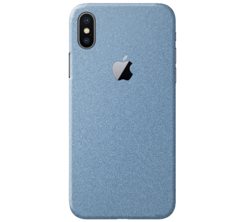 Ochranná fólie 3mk Ferya pro Apple iPhone X, ledově modrá matná