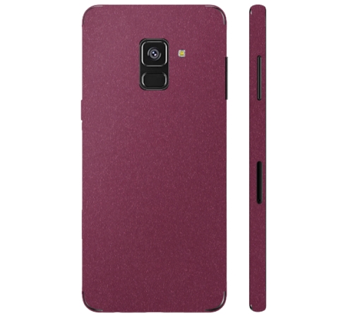 Ochranná fólie 3mk Ferya pro Samsung Galaxy A8 2018, vínově červená matná