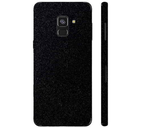 Ochranná fólie 3mk Ferya pro Samsung Galaxy A8 2018, černá lesklá