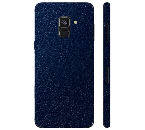 Ochranná fólie 3mk Ferya pro Samsung Galaxy A8 2018, tmavě modrá lesklá