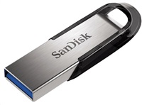 Flash disk SanDisk USB 128GB Ultra Flair™, tropická modrá