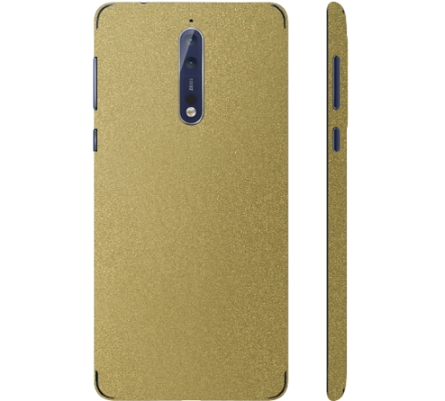 Ochranná fólie 3mk Ferya pro Nokia 8, zlatá lesklá