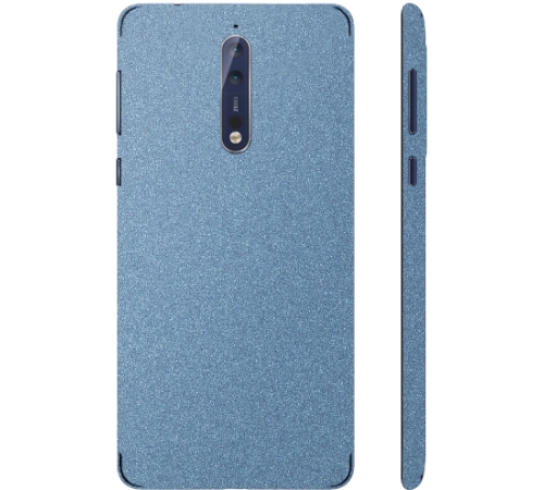 Ochranná fólie 3mk Ferya pro Nokia 8, ledově modrá matná