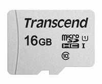 Levně Paměťová karta TRANSCEND Micro SDXC 300S 16GB UHS-I U1