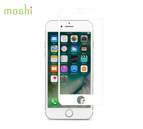 Tvrzené sklo Moshi IonGlass pro iPhone 7 a 8 bílé