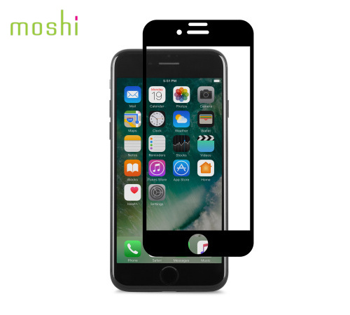 Tvrzené sklo Moshi IonGlass pro iPhone 7 a 8 černé