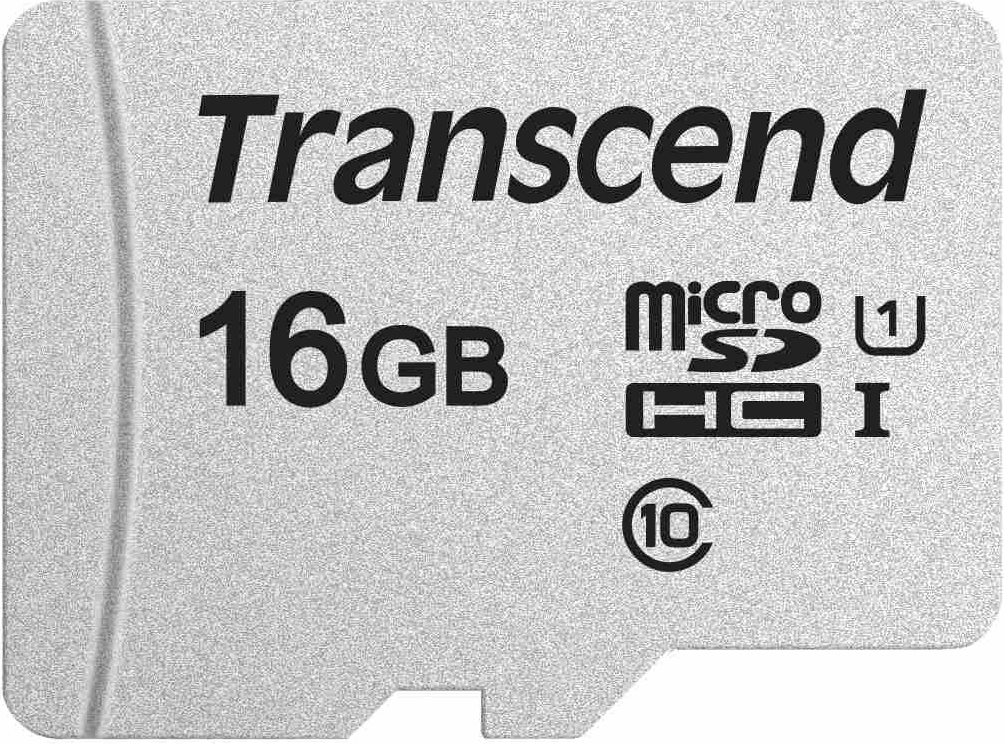 Paměťová karta Transcend 16GB microSDHC 300S UHS-I U1 class 10