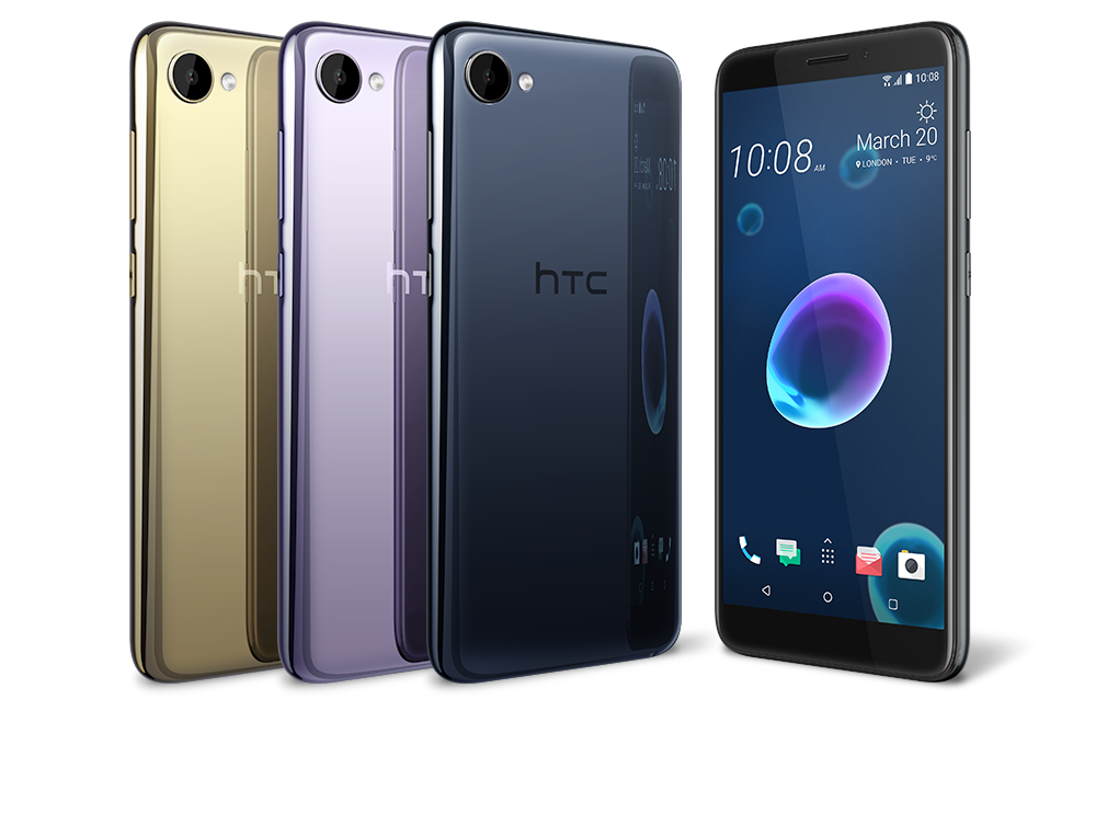 Stylový telefon HTC Desire 12+