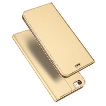 Flipové pouzdro Dux Ducis Skin pro iPhone 6/6S, zlaté