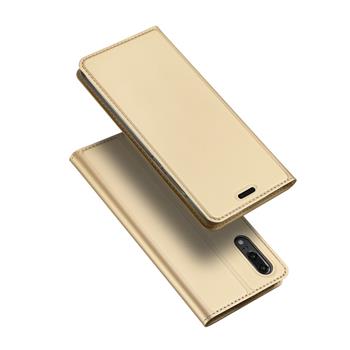 Flipové pouzdro Dux Ducis Skin pro Huawei P20, zlaté
