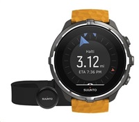 Chytré sportovní hodinky Suunto Spartan Sport WHR Baro Amber + hrudní pás