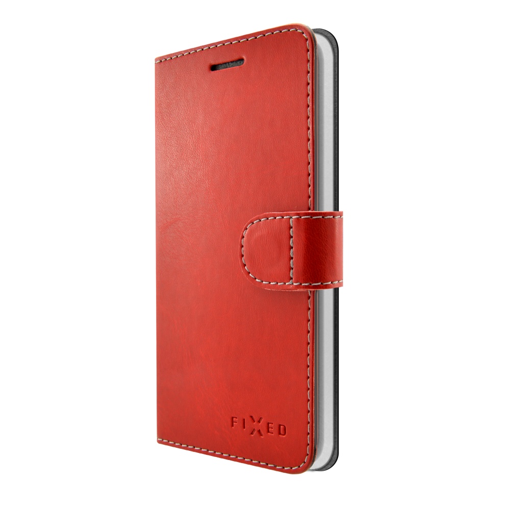 FIXED FIT flipové pouzdro pro Huawei P20 Lite, červené