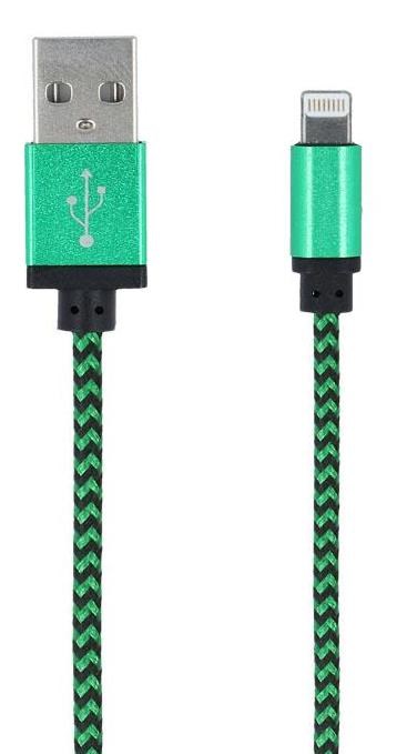 Datový kabel Forever lightning, green