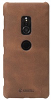 Krusell zadní kryt SUNNE pro Sony Xperia XZ2, koňaková