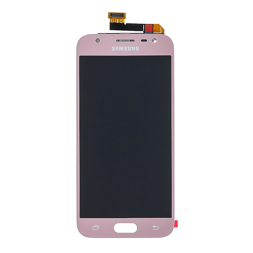 LCD + dotyk pro Samsung Galaxy J3 2017 , pink ( service pack )