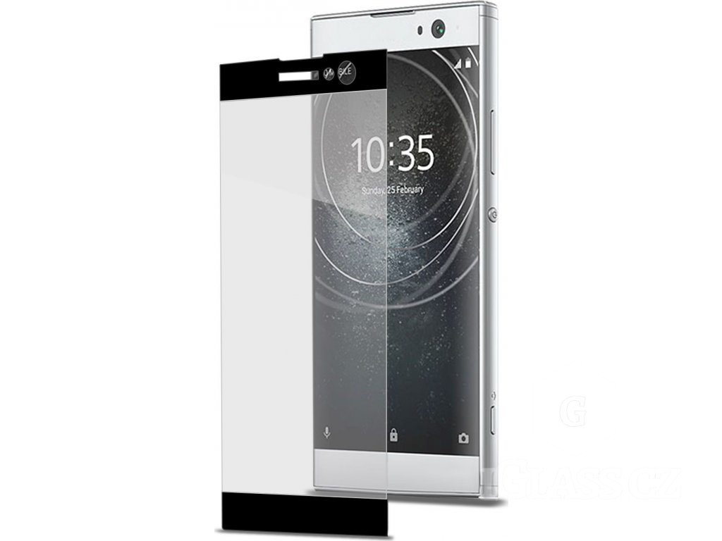 Tvrzené sklo Celly Full Glass pro Sony Xperia XA2, černé