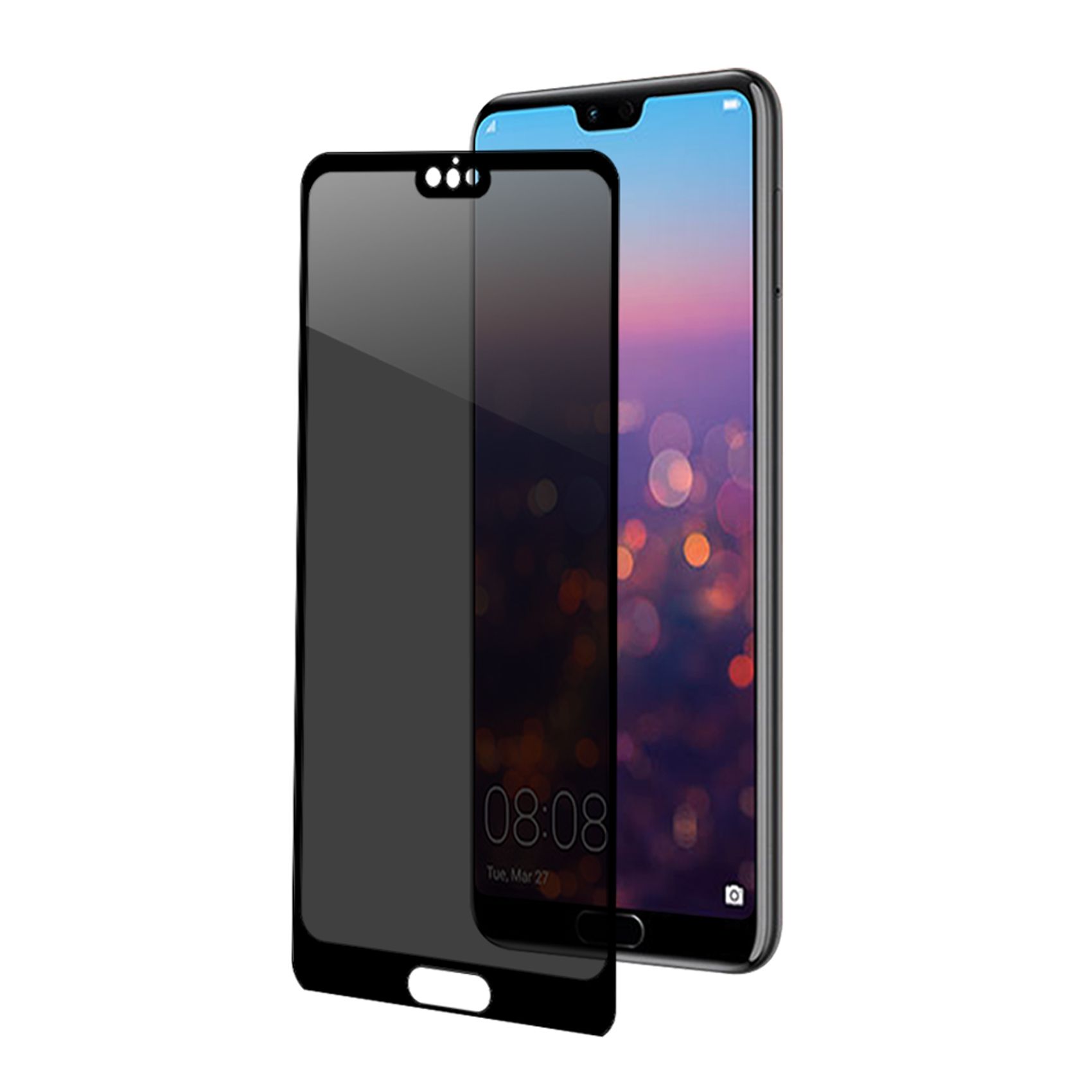 Tvrzené sklo Celly Privacy 3D pro Huawei P20 Pro černé
