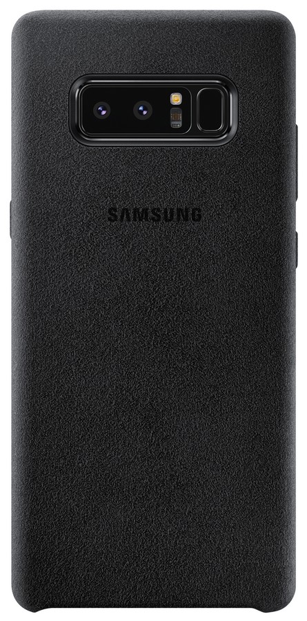 Zadní originální kožený kryt Alcantara pro Samsung Galaxy Note 8 černá
