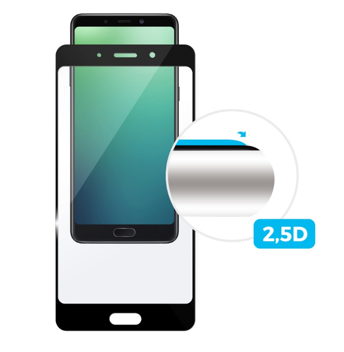 Tvrzené sklo FIXED Full-Cover pro Samsung Galaxy J3 (2017) modré