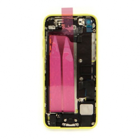 Zadní kryt pro Apple iPhone 5C vč. příslušenství žlutá