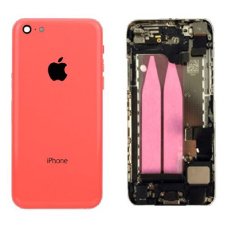 Zadní kryt pro Apple iPhone 5C vč. příslušenství růžová