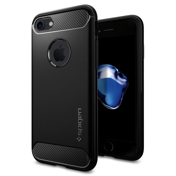 Kryt na mobil Spigen Rugged Armor pro Apple iPhone 7/8, černá