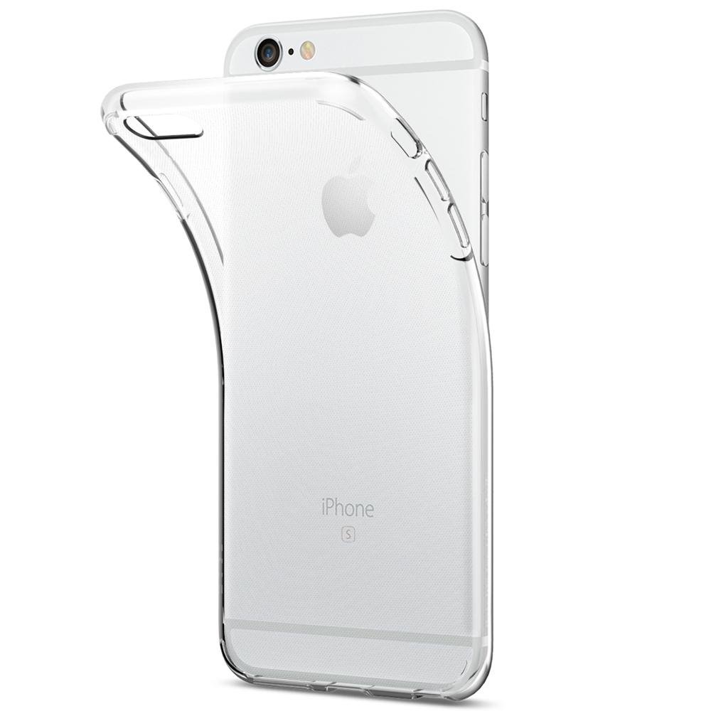 Spigen Liquid Crystal Clear TPU pouzdro pro iPhone 6/6S Plus transparentní