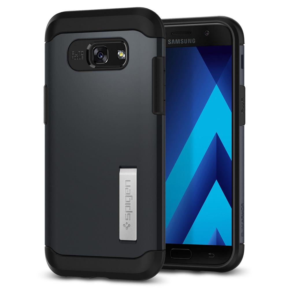 Pouzdro Spigen Slim Armor pro Samsung Galaxy A5 2017 kovová