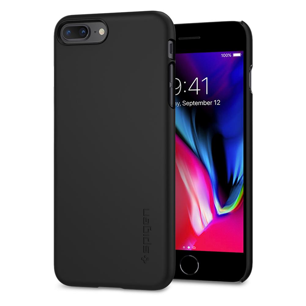 Pouzdro Spigen Thin Fit pro Apple iPhone 7/8 Plus černá
