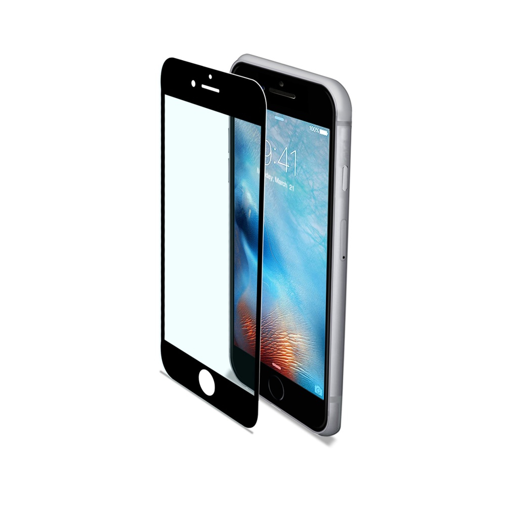 Ochranné tvrzené sklo Celly Glass antiblueray pro Apple iPhone 7 Plus / iPhone 8 Plus černé