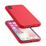 Silikonové pouzdro CellularLine Sensation pro Apple iPhone X/XS, červená