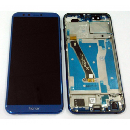 LCD + dotyk + rámeček pro Huawei Honor 9 Lite, blue