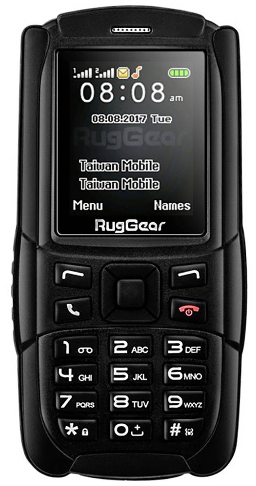 Tlačítkový telefon RugGear RG129