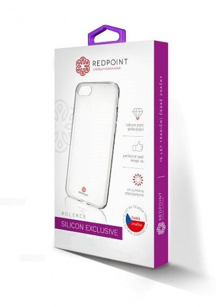 Redpoint silikonové pouzdro Exclusive pro Xiaomi Mi Max3, čiré