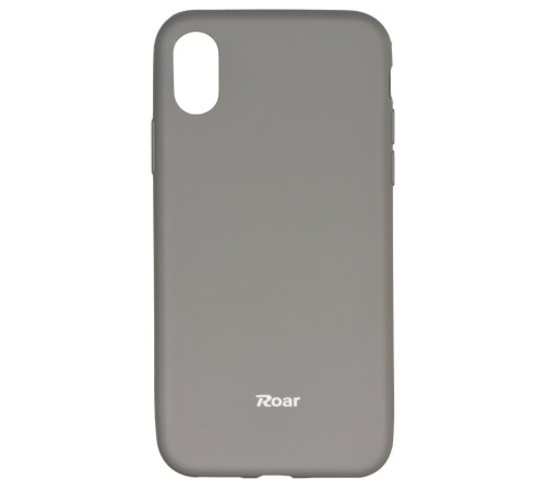 Pouzdro Roar Colorful Jelly Case Apple iPhone XR, grey